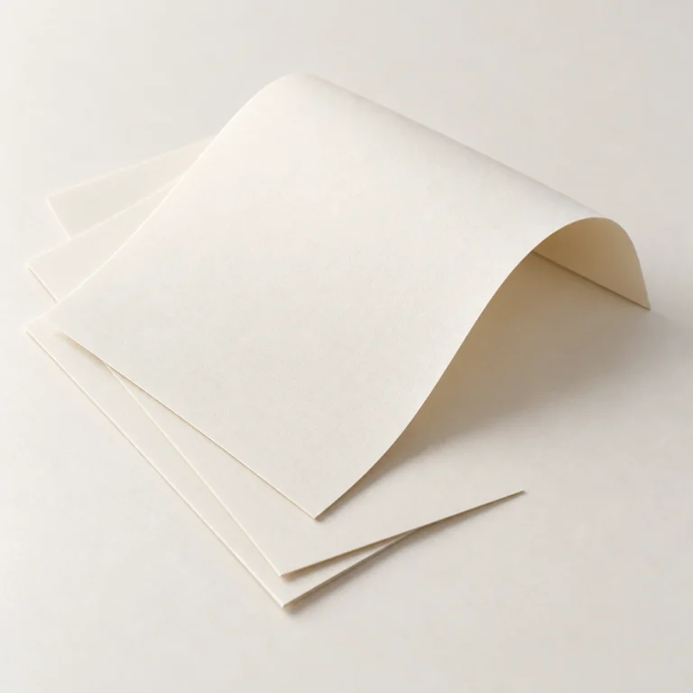 AI-generated fbb paperboard concept, close detail view.