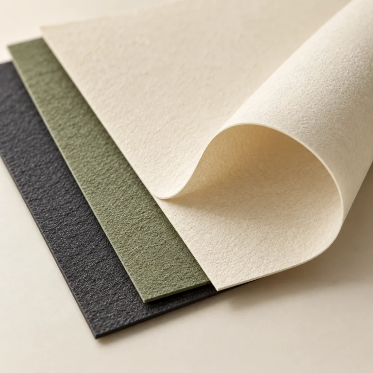 AI-generated specialty paper concept, close detail view.